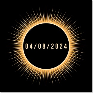 Total Solar Eclipse 24 Posters and Art